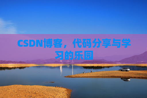 CSDN博客，代码分享与学习的乐园